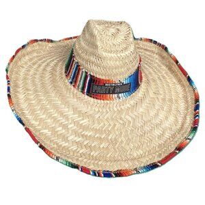 Dustin Lynch Party Mode Sombrero Straw Hat. Rare Country Music Swag
